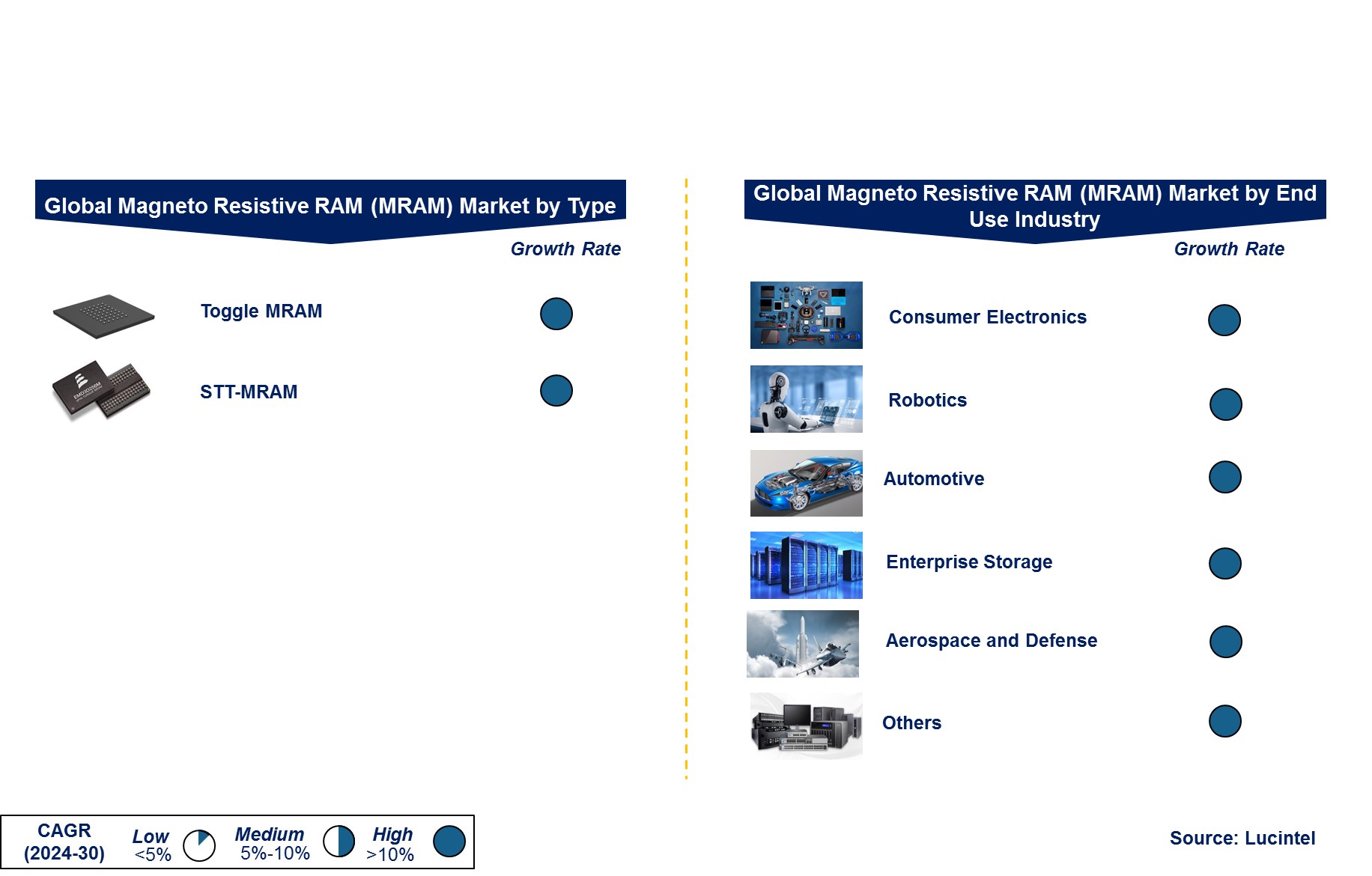 Magneto Resistive RAM (MRAM) Market by Segment